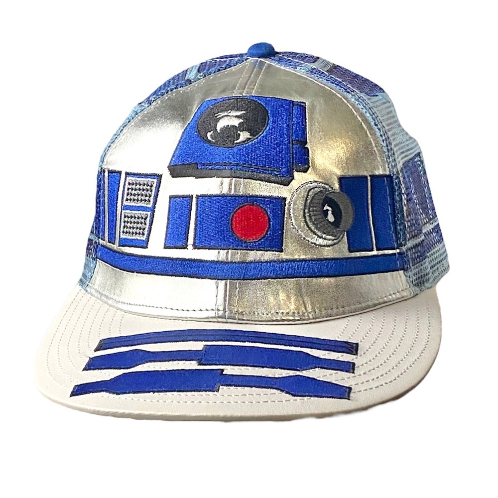 R2D2 Star Wars Flat Brim Hat